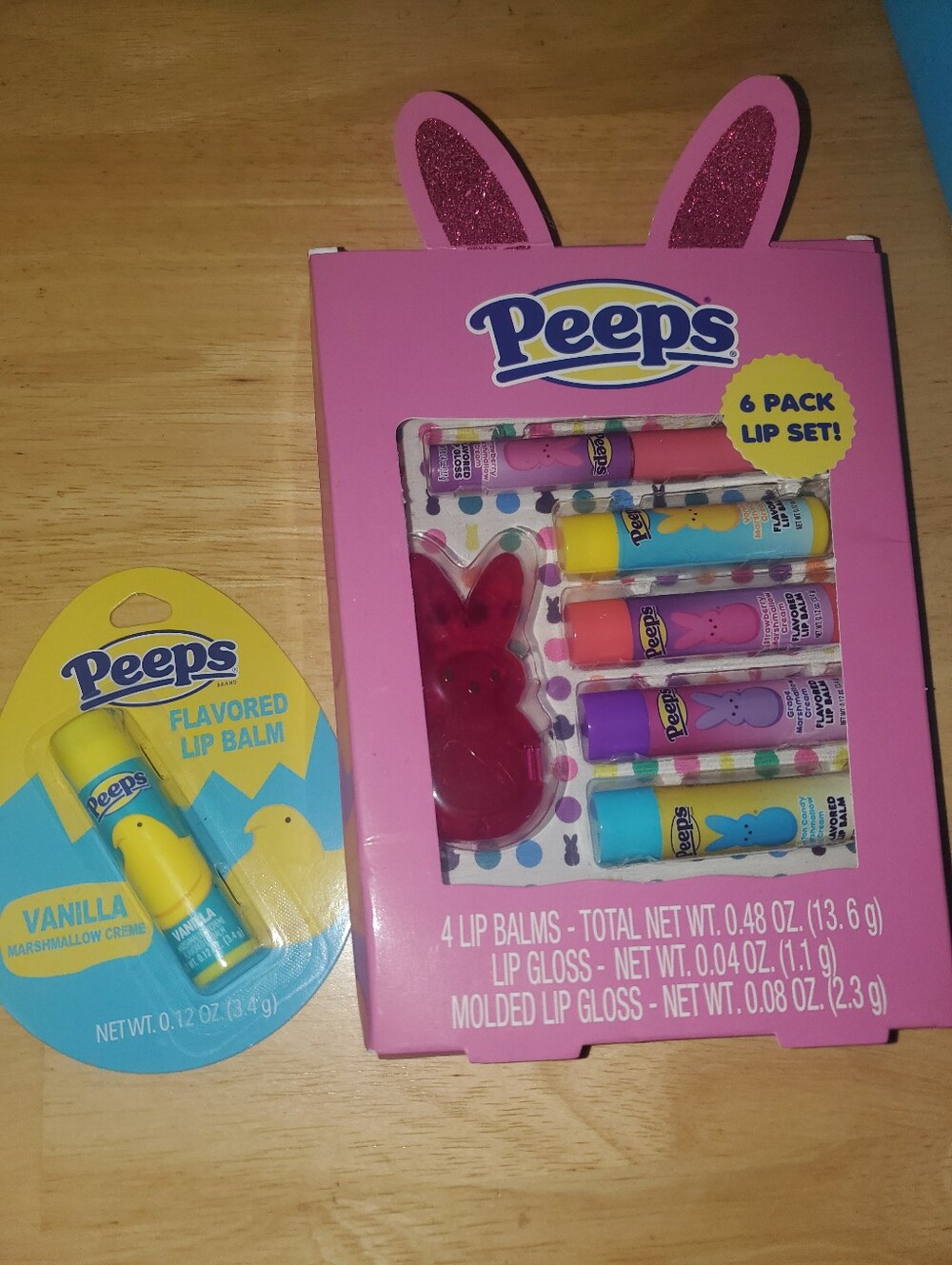 Peeps  Bunny Lip Balm Set